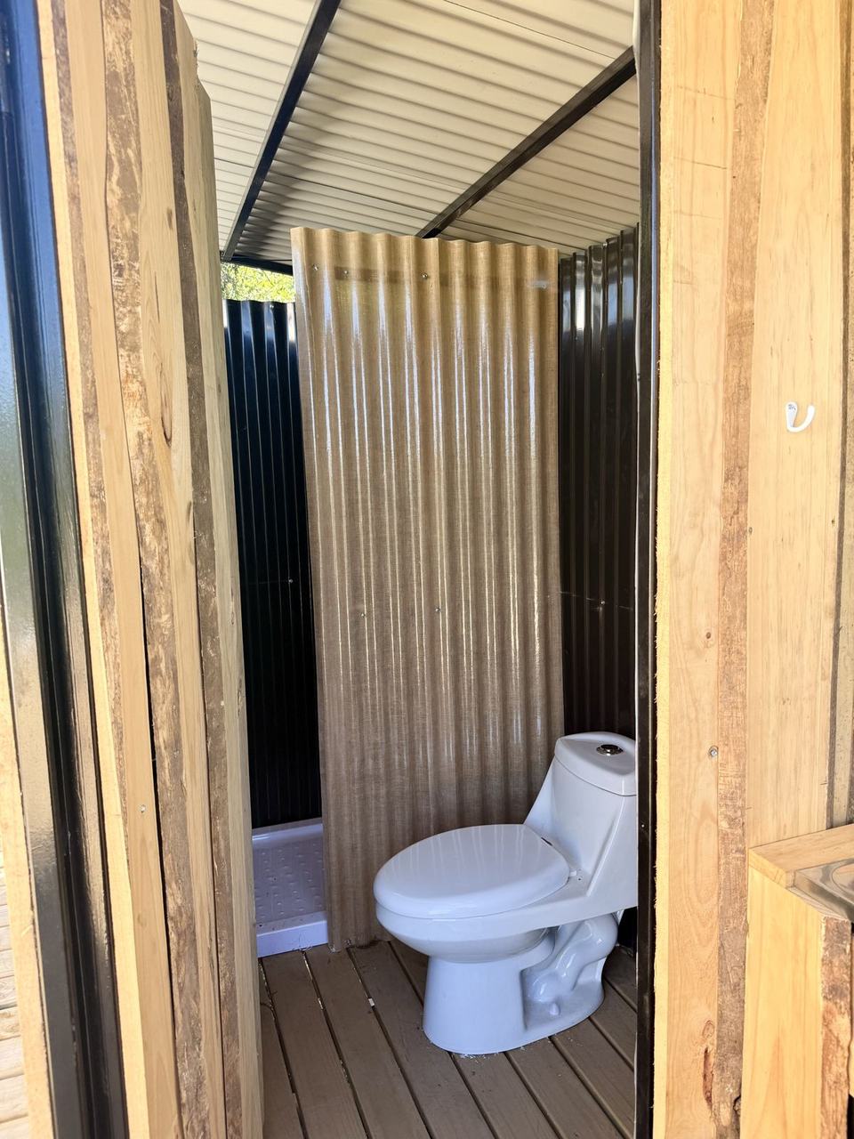 Interior del baño privado